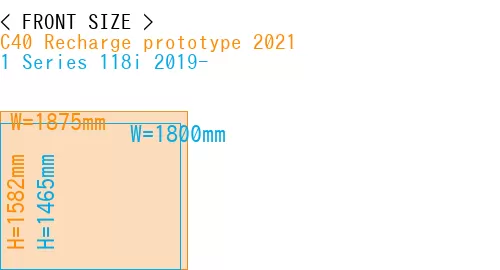 #C40 Recharge prototype 2021 + 1 Series 118i 2019-